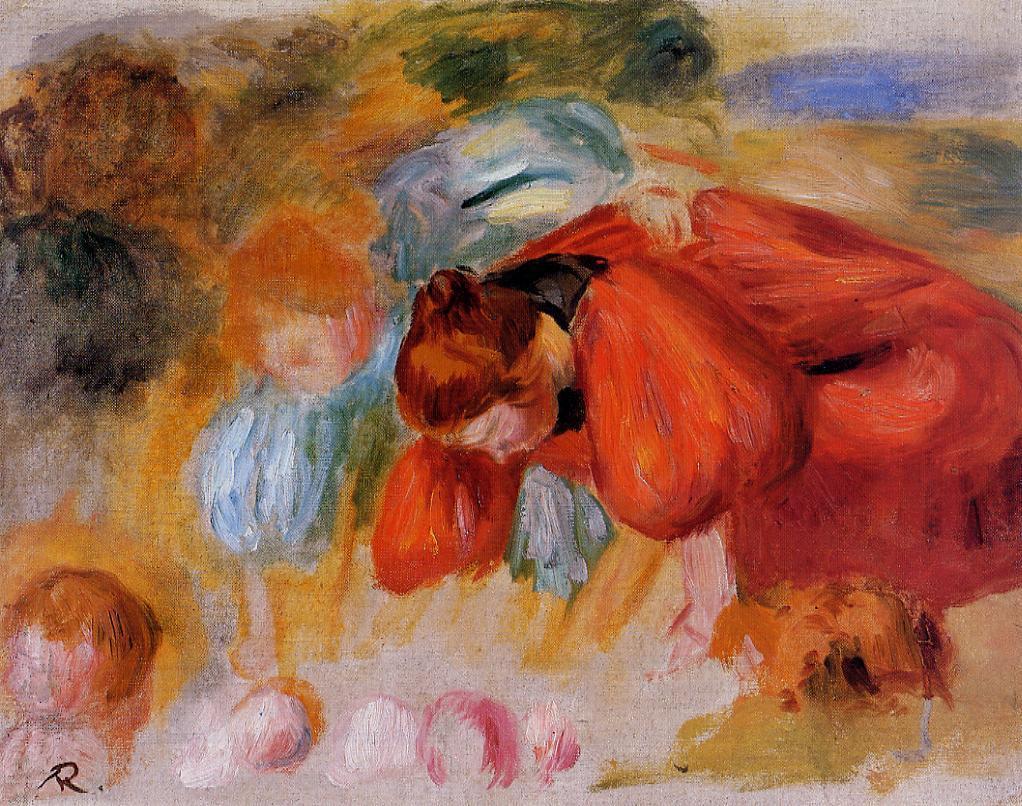 Study for the Croquet game 1892